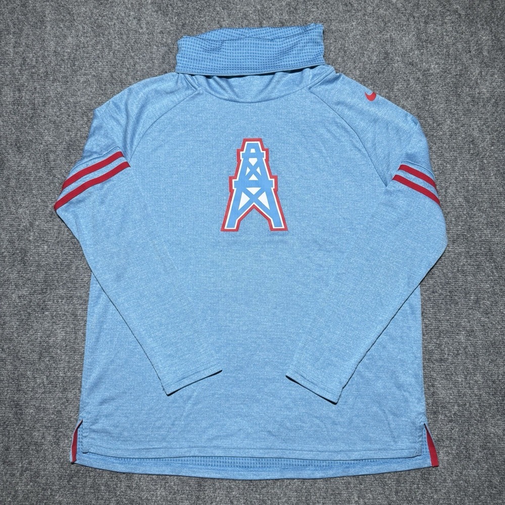 Houston Oilers NFL Apparel Nike Dri-Fit Long Sleeve Turtleneck Men L Performance